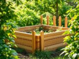 Hochbeet aus Palisaden bauen – DIY Gartenprojekt