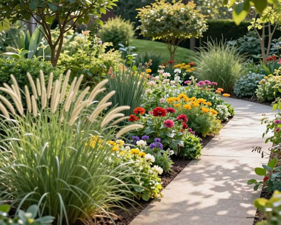 Höhenstaffelung im Gartendesign