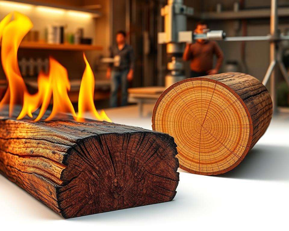 Holz Brandverhalten Eigenschaften