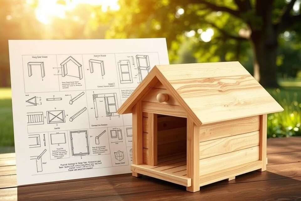 Holz-Hundehütte selber bauen: Schritt-für-Schritt Anleitung
