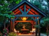 Holz-Pavillon-Ideen: Designs und Dekorationen