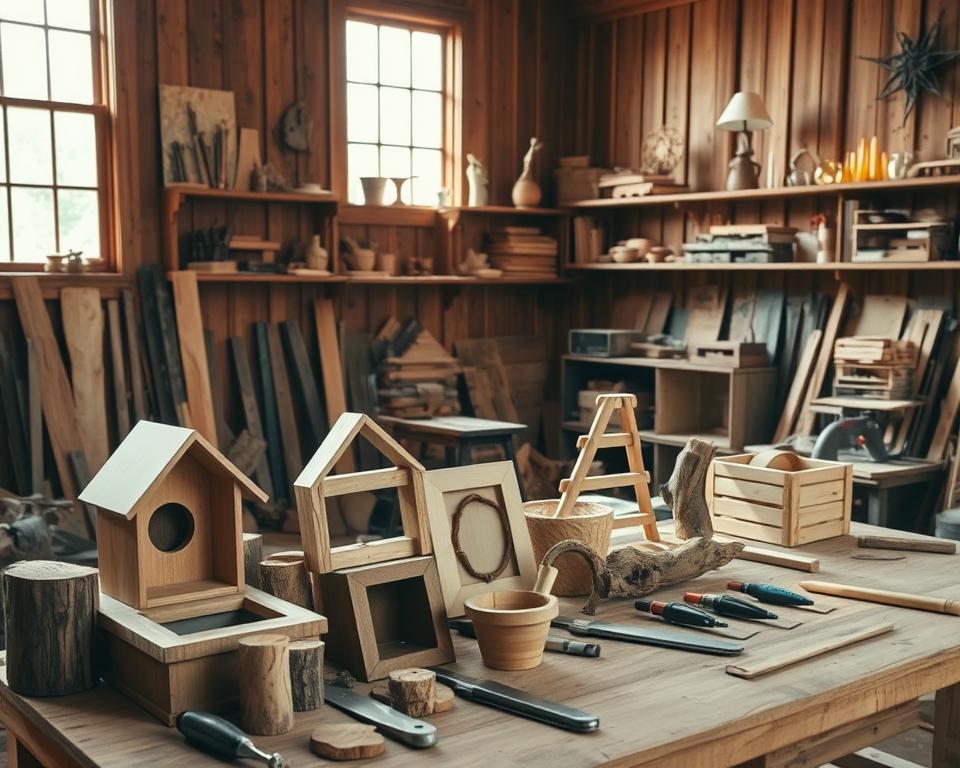 Holz Upcycling Kreative Projekte