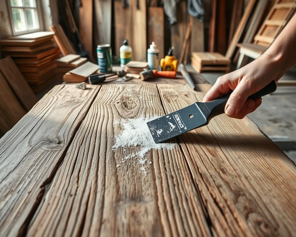 Holz abbeizen Schritt-für-Schritt Anleitung