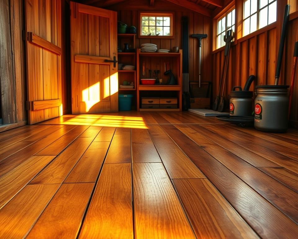 Holz ölen Anleitung Gartenhaus