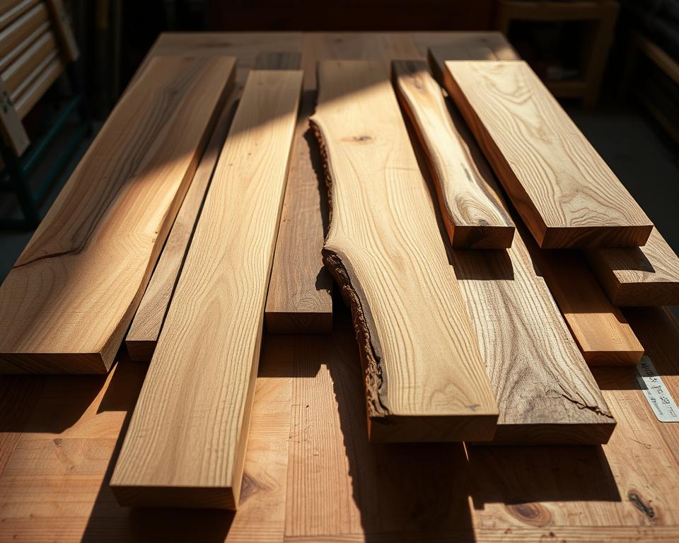 Holzarten Auswahl für Schneideprojekte