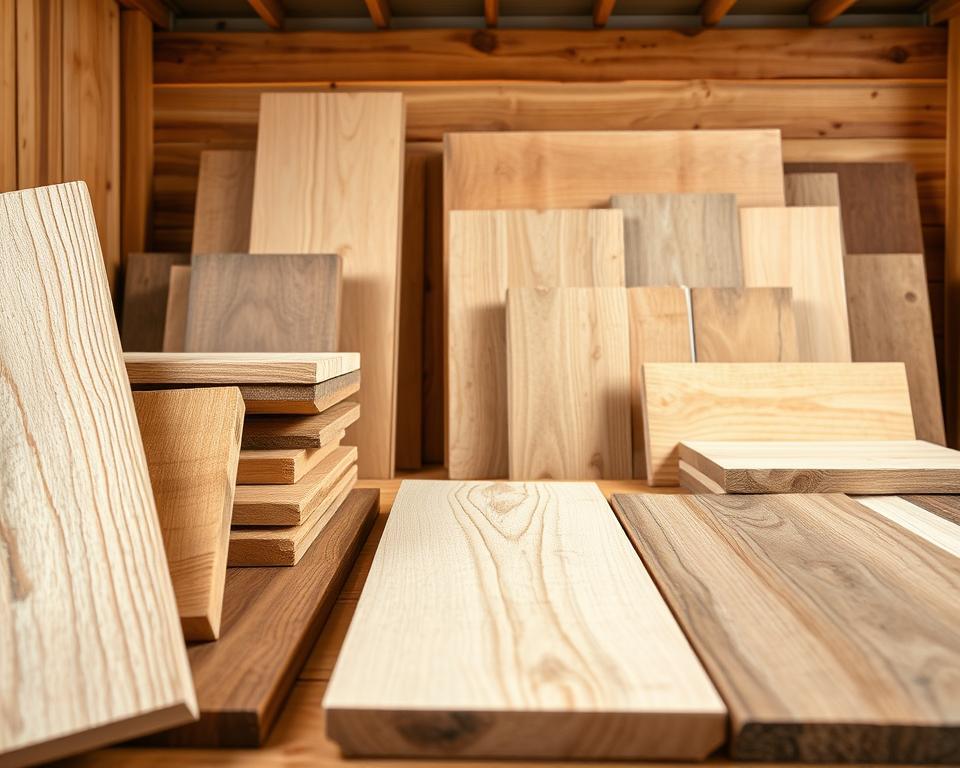 Holzarten für Gartenhäuser