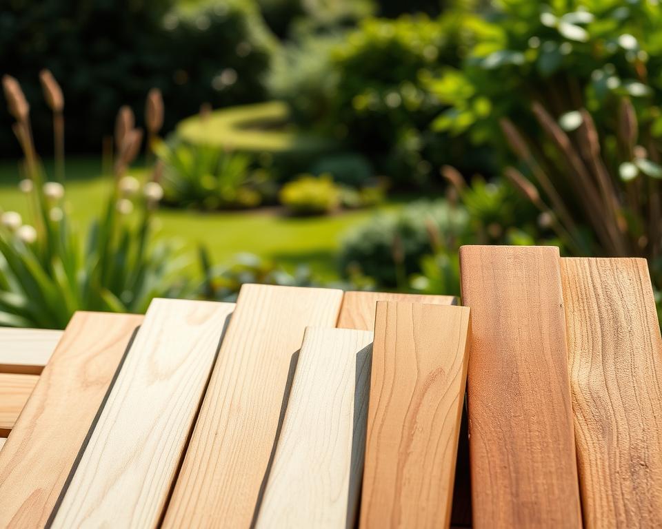 Holzarten für den Garten