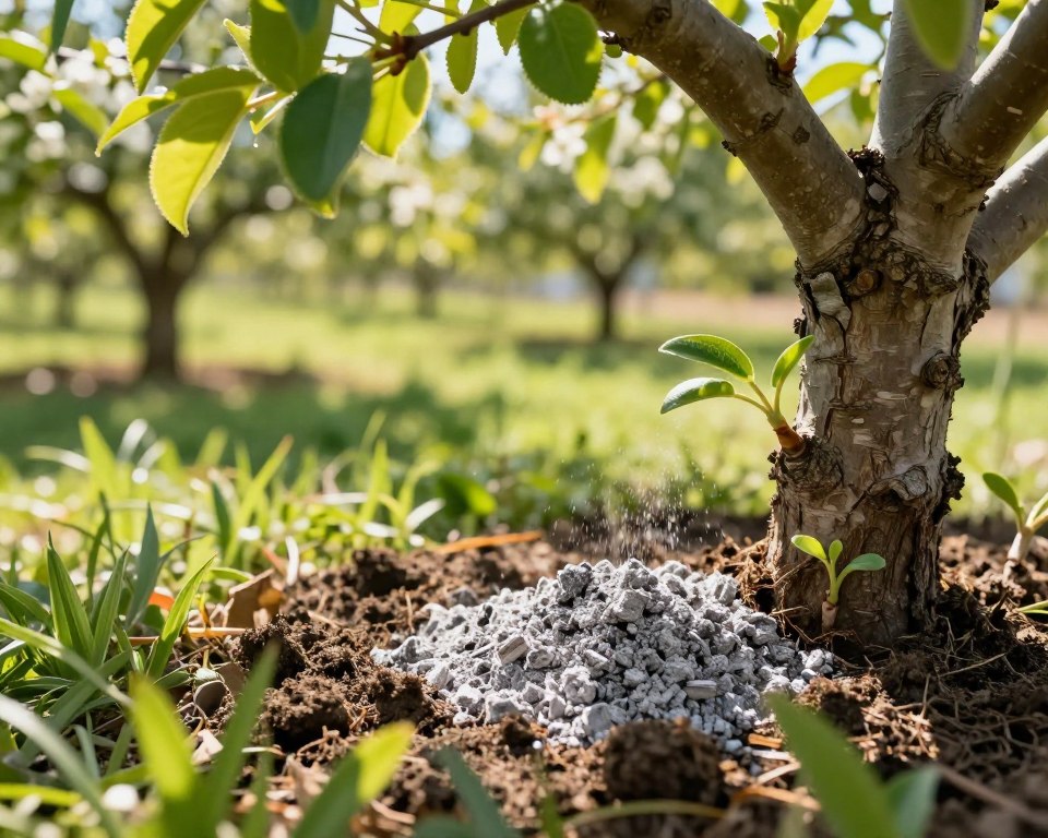 Holzasche Dosierung für Obstbäume