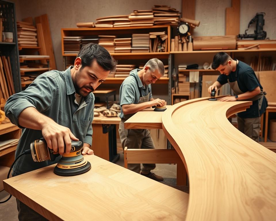 Holzbearbeitungstipps Schleiftechniken