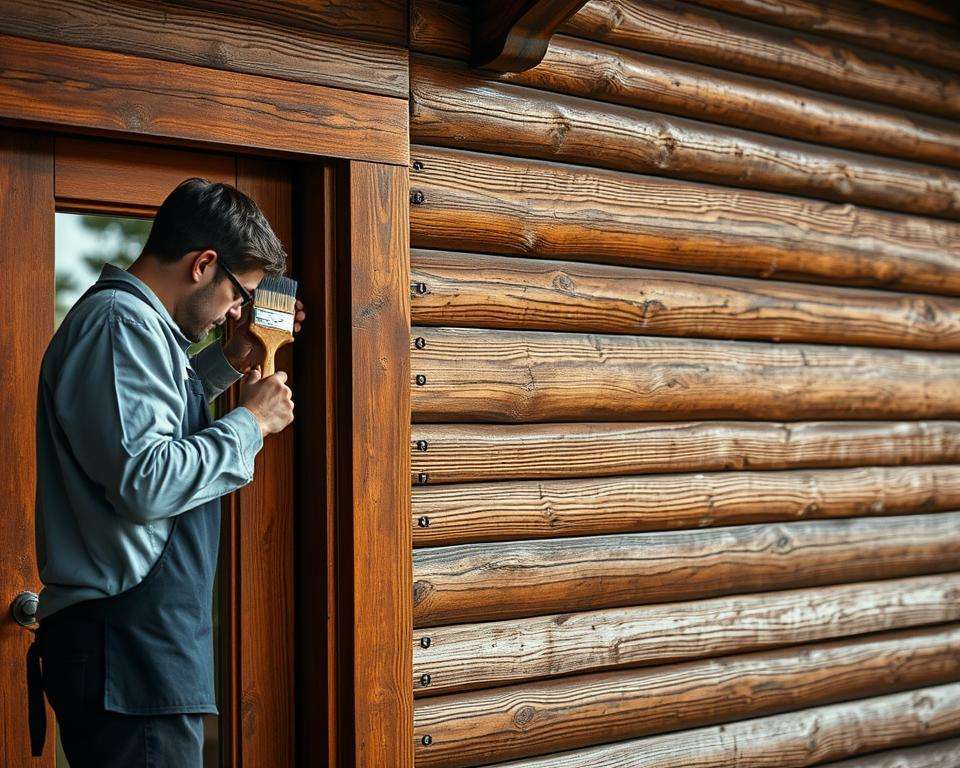 Holzfassaden Pflege