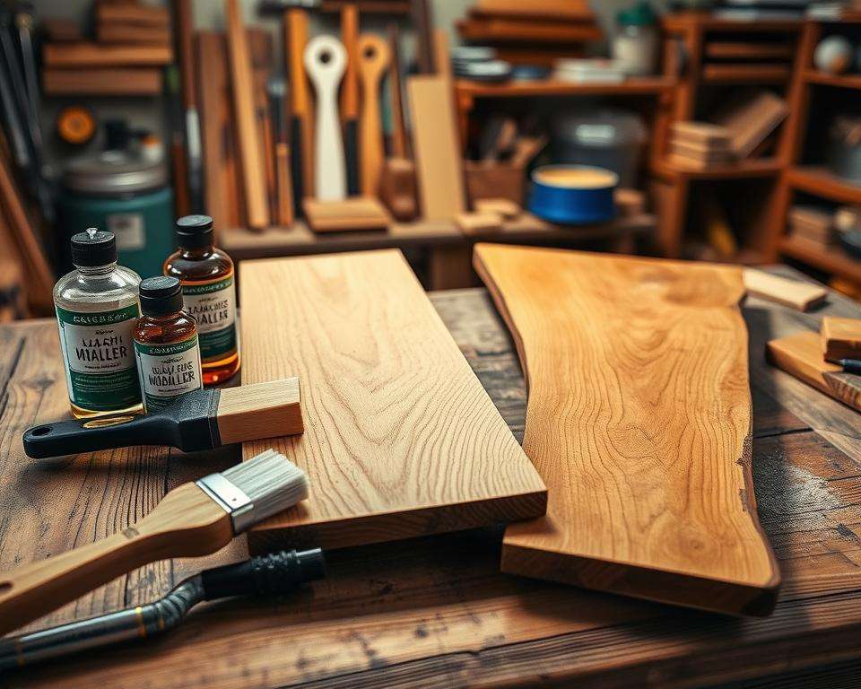 Holzpflege und Imprägnierung