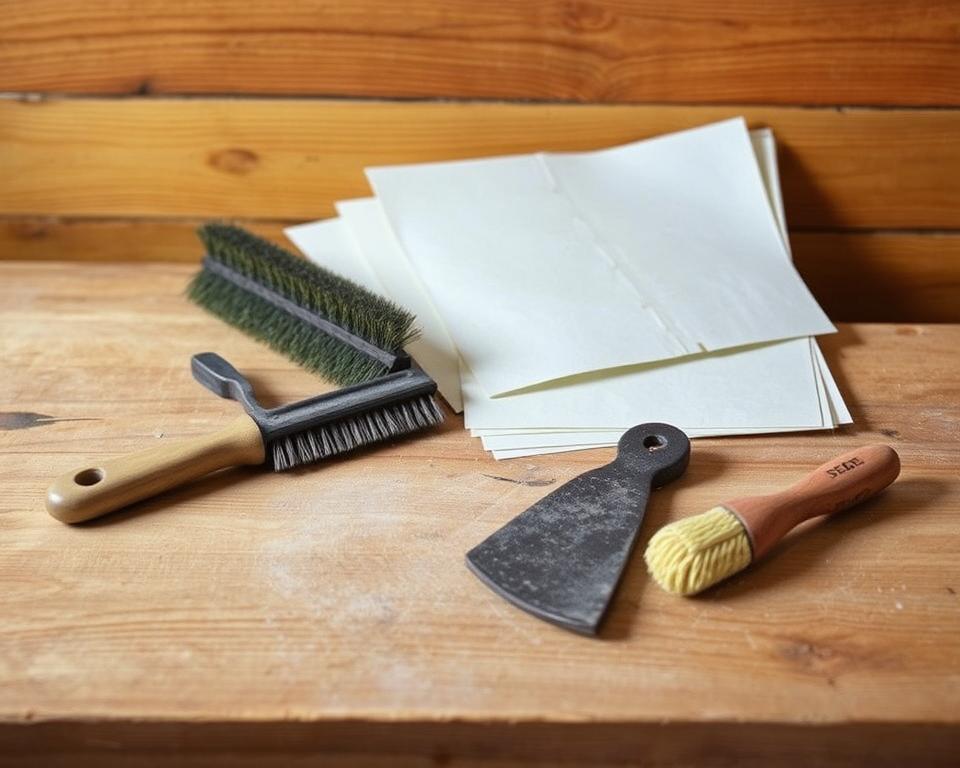 Holzreinigungswerkzeuge für Stockfleckenentfernung