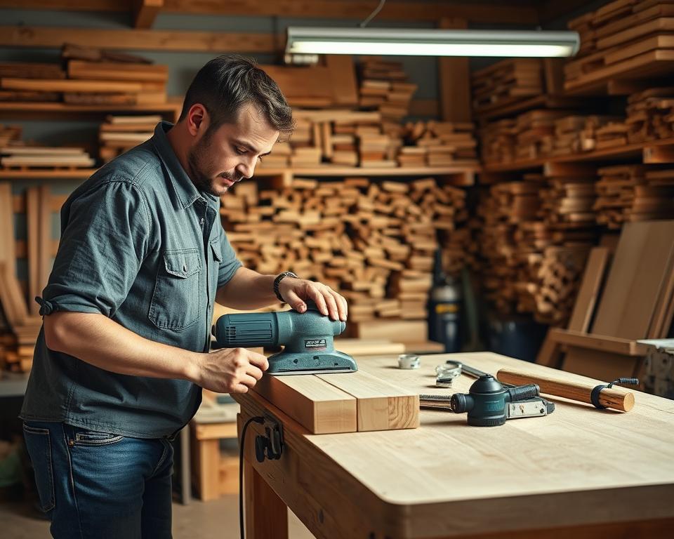 Holzschleifen Fehler vermeiden