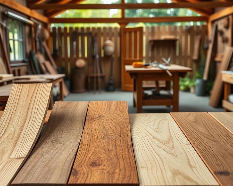 Holzvergleich Accoya und traditionelle Holzarten