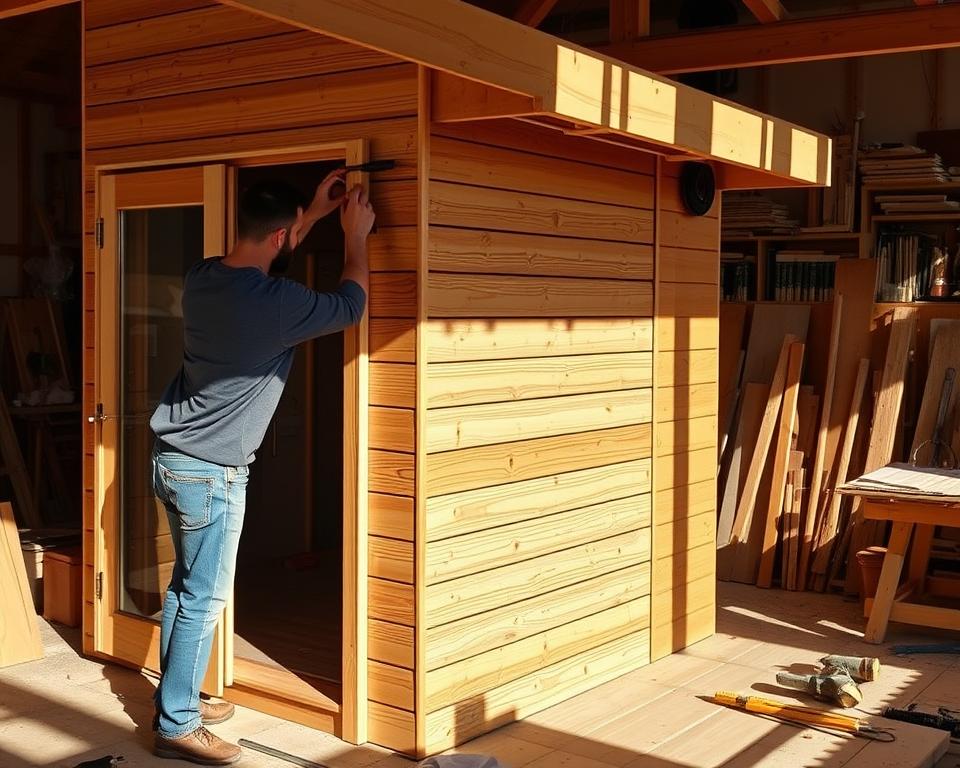 Holzverkleidung Montage Anleitung