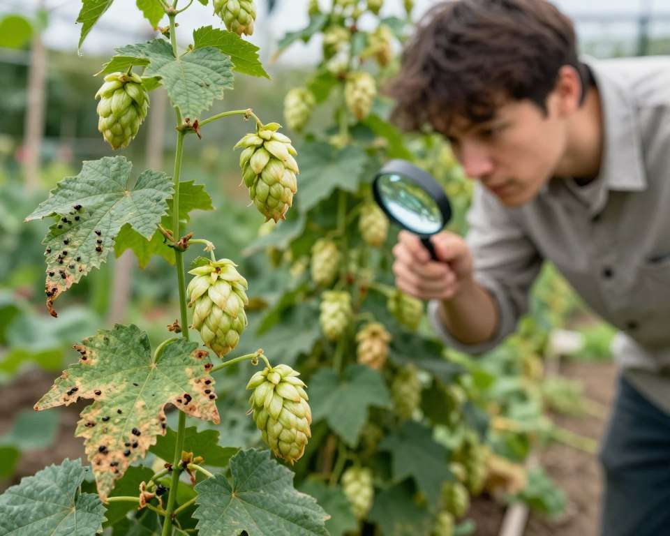 Hopfen Krankheiten Schädlinge