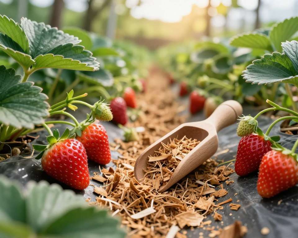 Hornspäne Dosierung für Erdbeeren