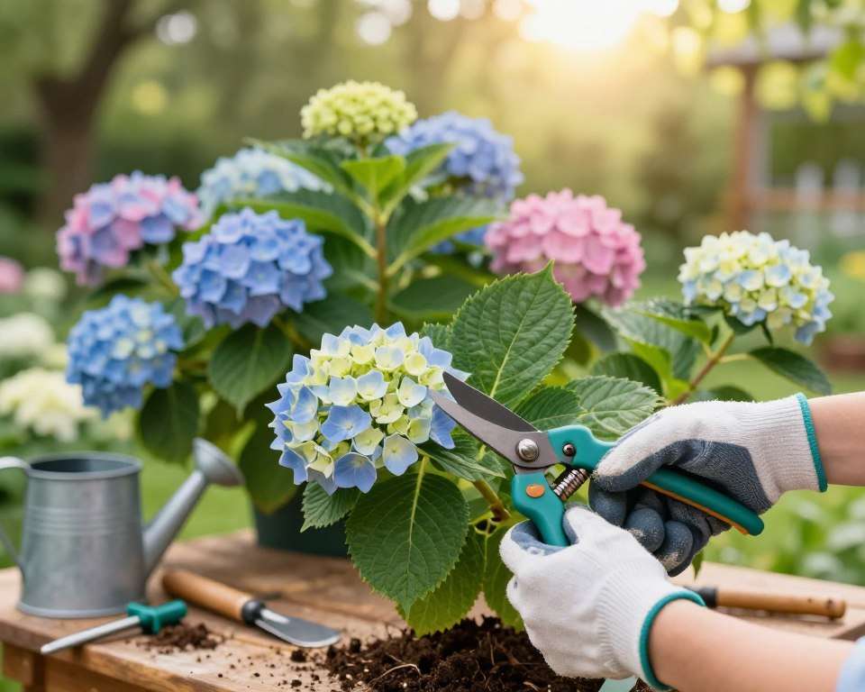 Hortensien Rückschnitt Anleitung