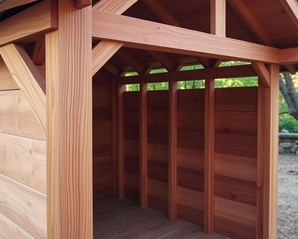 Hundehütte Wände Konstruktion