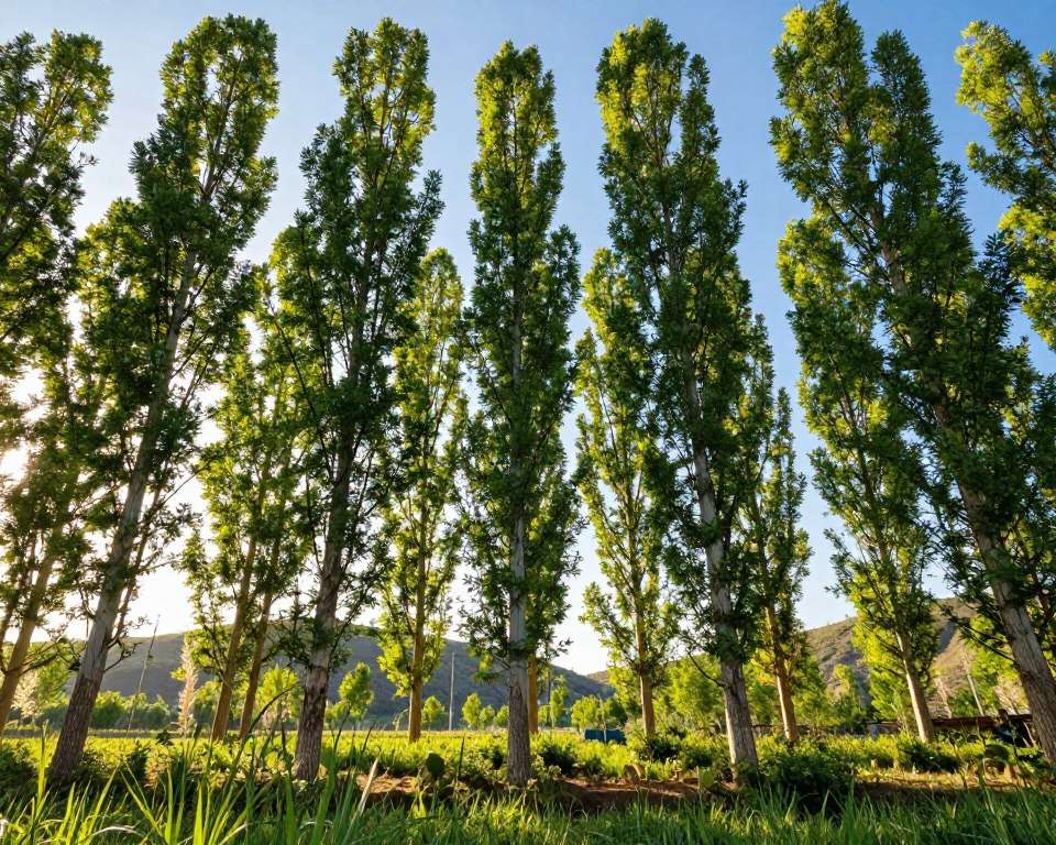 Hybridpappel schnellwüchsige Gehölze