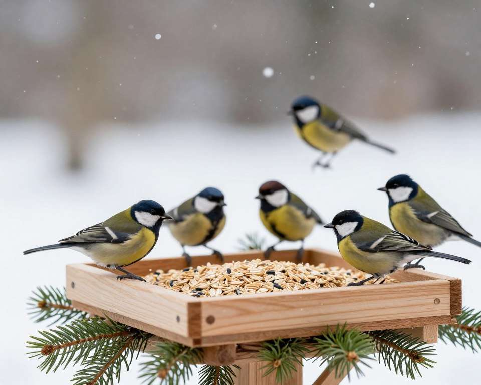 Hygiene Futterstelle Reinigung