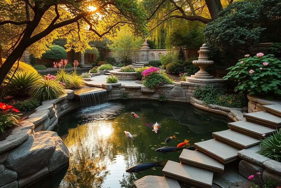 Ideen für einen erhöhten Gartenteich: Eine ruhige Wasser-Oase gestalten