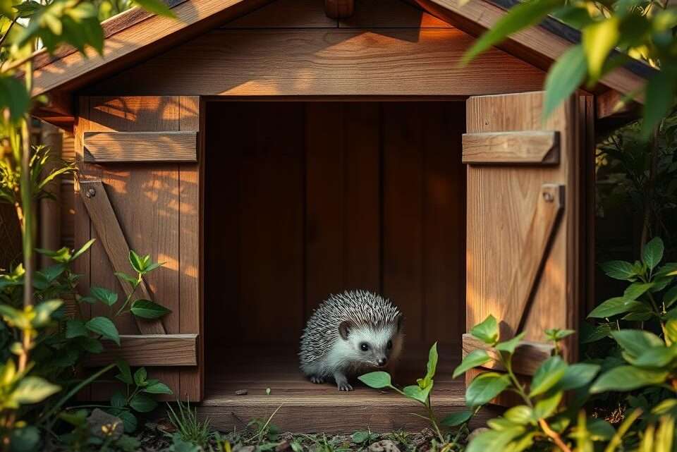 Igel im Schuppen? So bringen Sie ihn gefahrlos wieder ins Freie