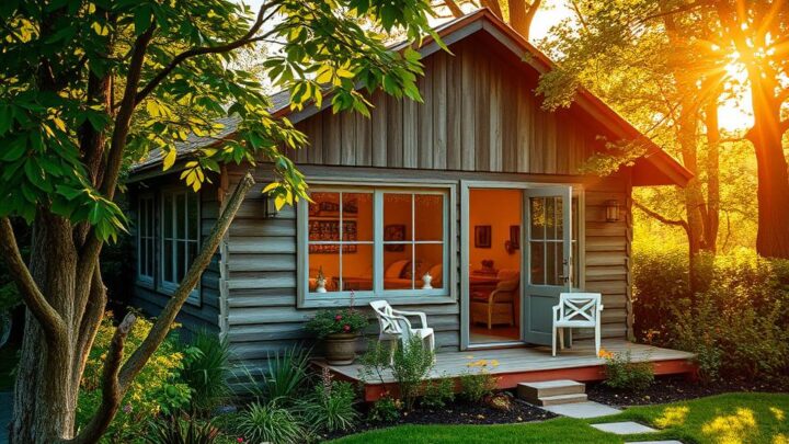 Im Gartenhaus wohnen – Leben im Grünen genießen