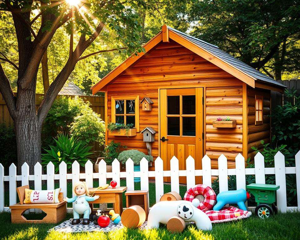 Individualisierung Spielhaus Zubehör