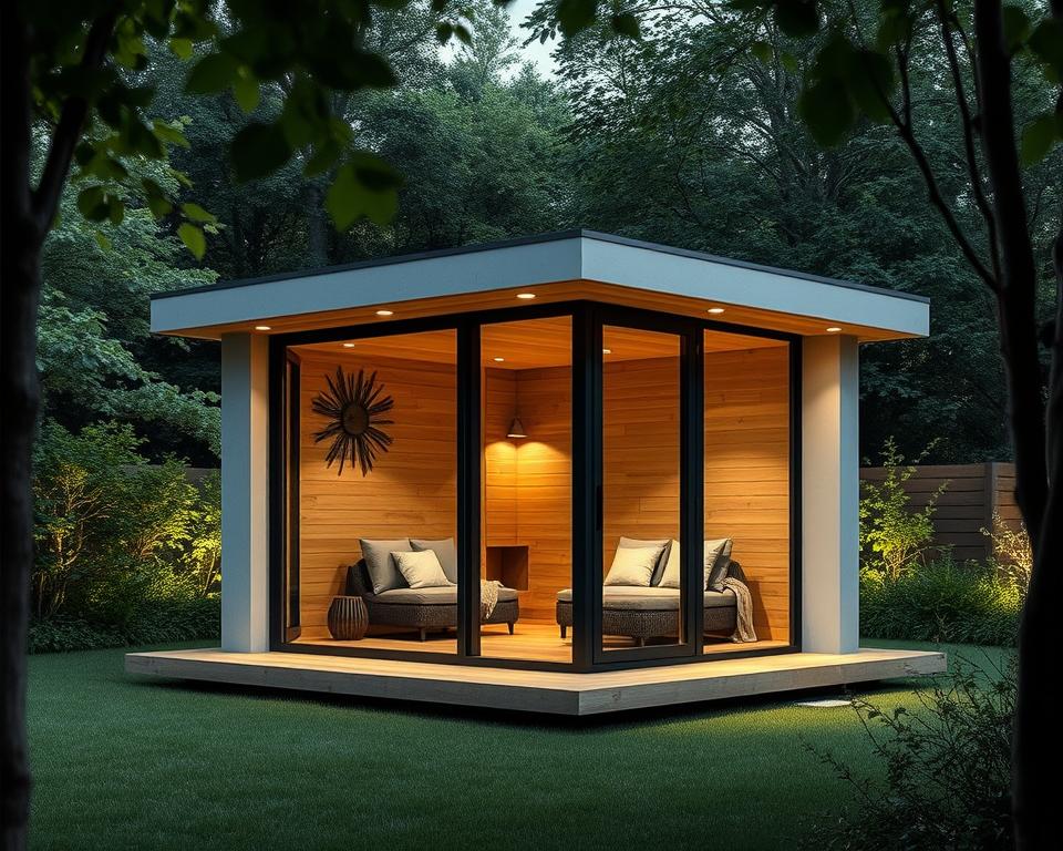 Individuelle Anpassung Gartenhaus