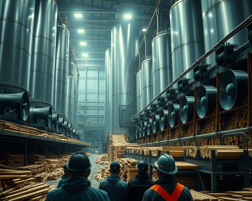 Industrielle Holztrocknung Technologien