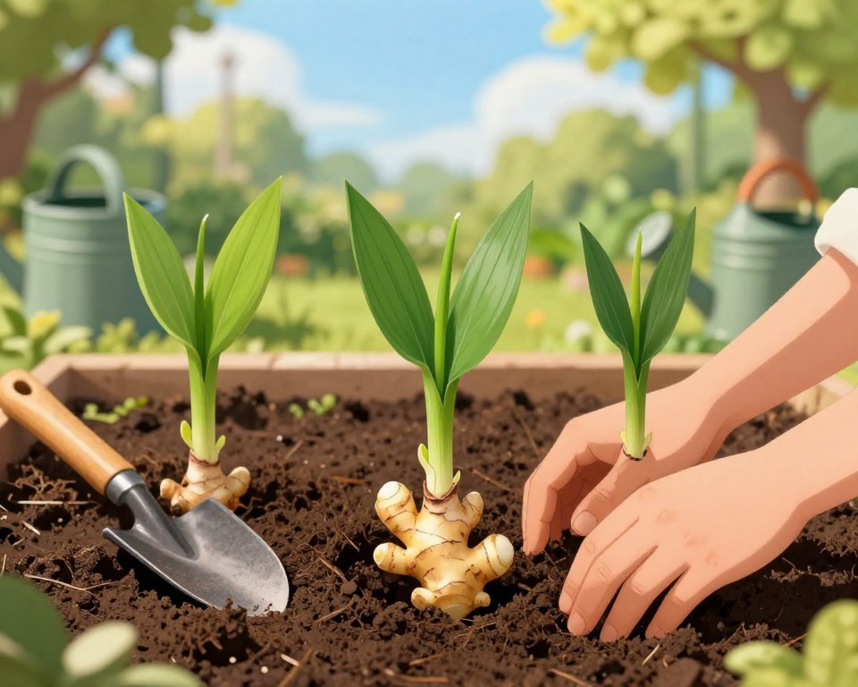 Ingwer Anbau Schritt für Schritt