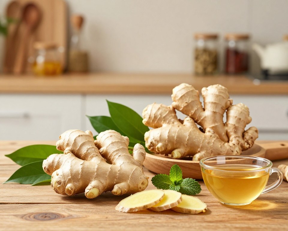 Ingwer Lagerung und Verwendung