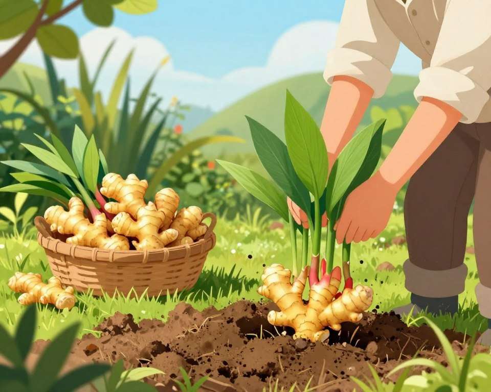 Ingwer ernten Anleitung