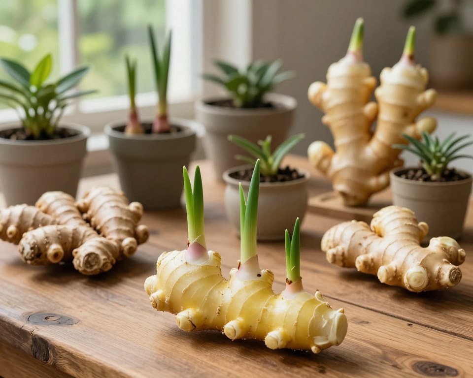 Ingwerknolle pflanzen Auswahl