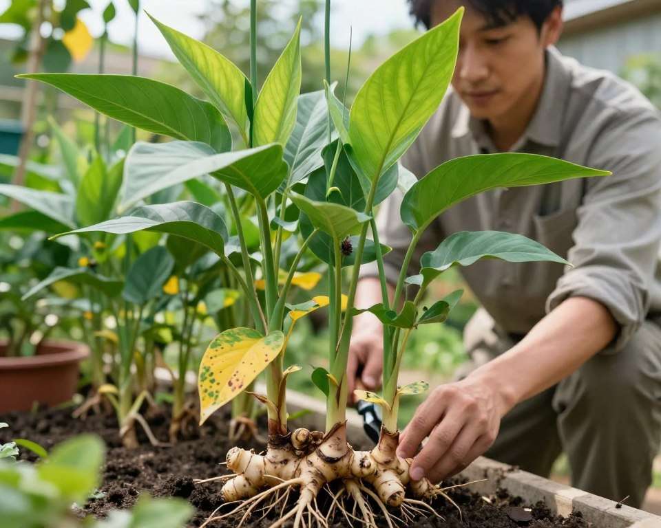 Ingwerpflanze Gesundheitsprobleme