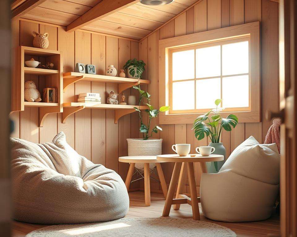 Inneneinrichtung Spielhaus Details