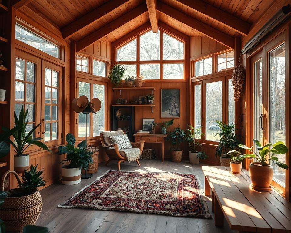 Innenraum Gartenhaus Gestaltung