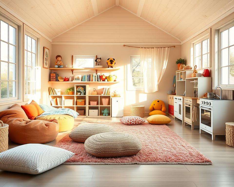 Innenraumgestaltung Spielhaus