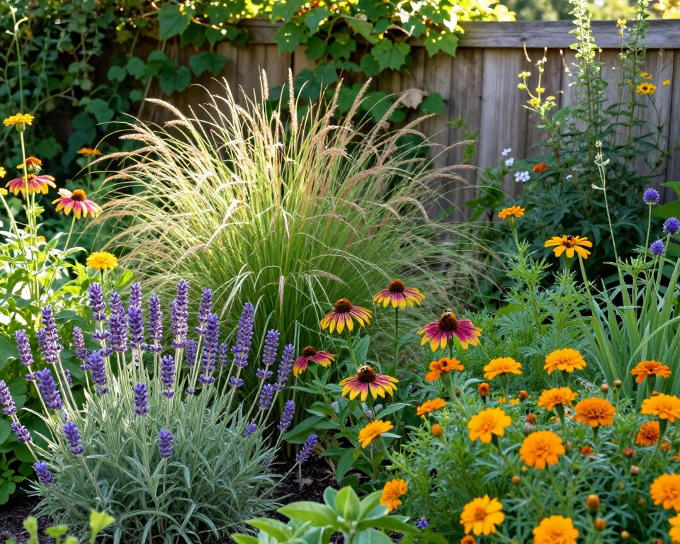 Insektenfreundliche Randbepflanzung im Naturnahen Garten