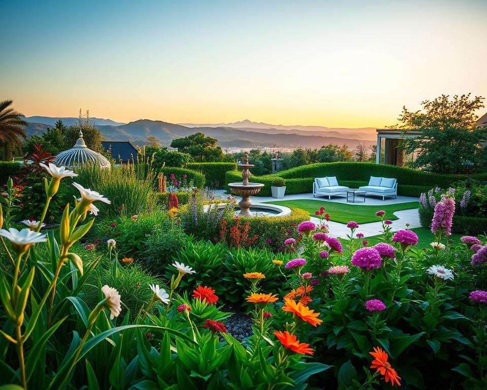 Internationale Garten-Trends