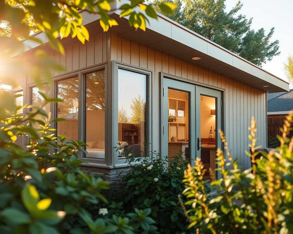 Isolierung und Klimatisierung Gartenhaus