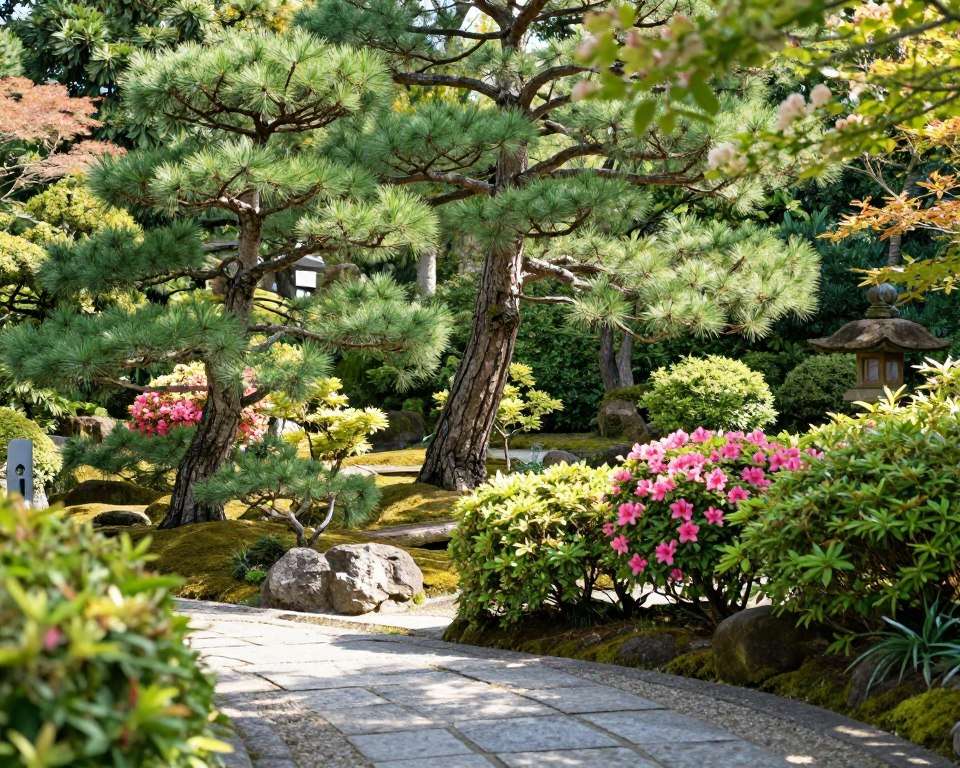 Japanische Gartenbäume