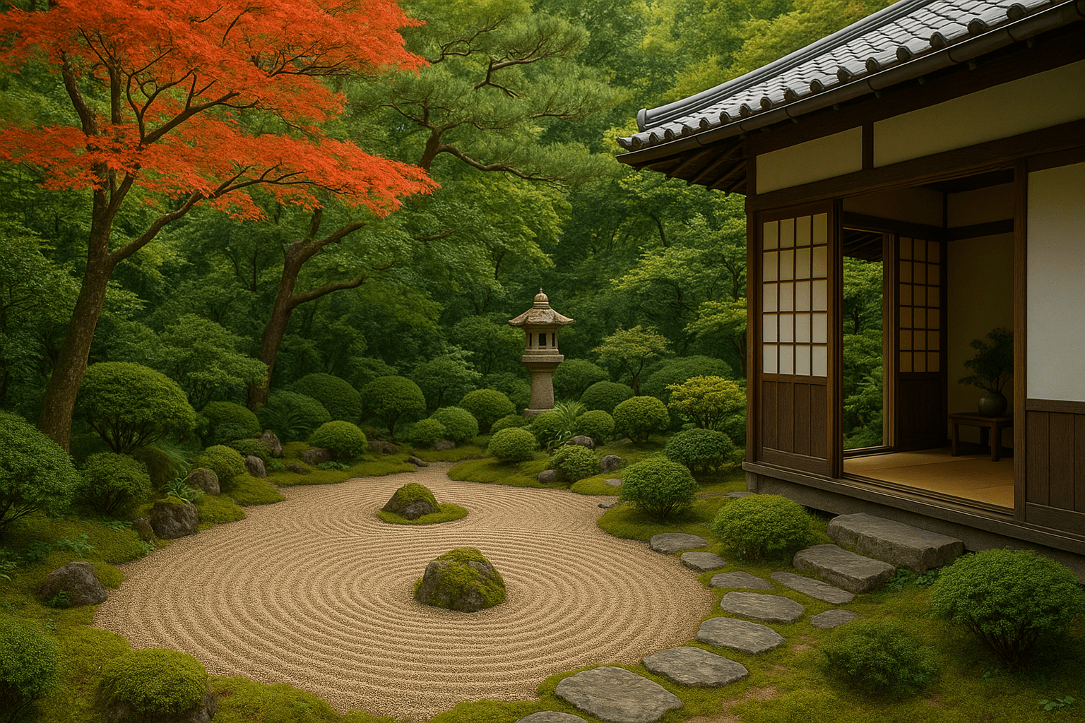 Japanischer Garten: Eine Oase der Ruhe und Harmonie im eigenen Zuhause schaffen