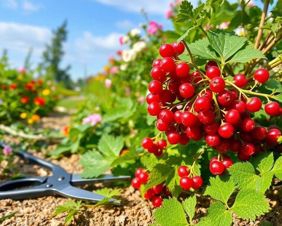 Johannisbeeren Schnittzeit