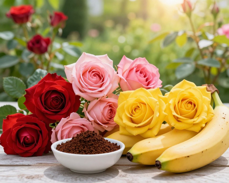 Kaffeesatz Rosen Dünger