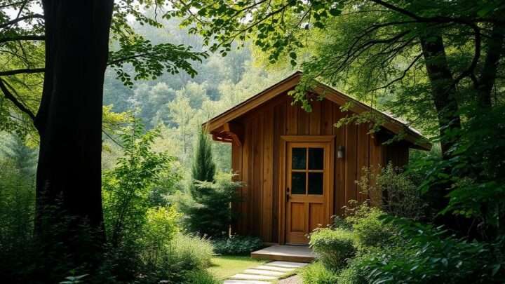 Kann sich ein Holz-Gartenhaus ausdehnen oder schrumpfen