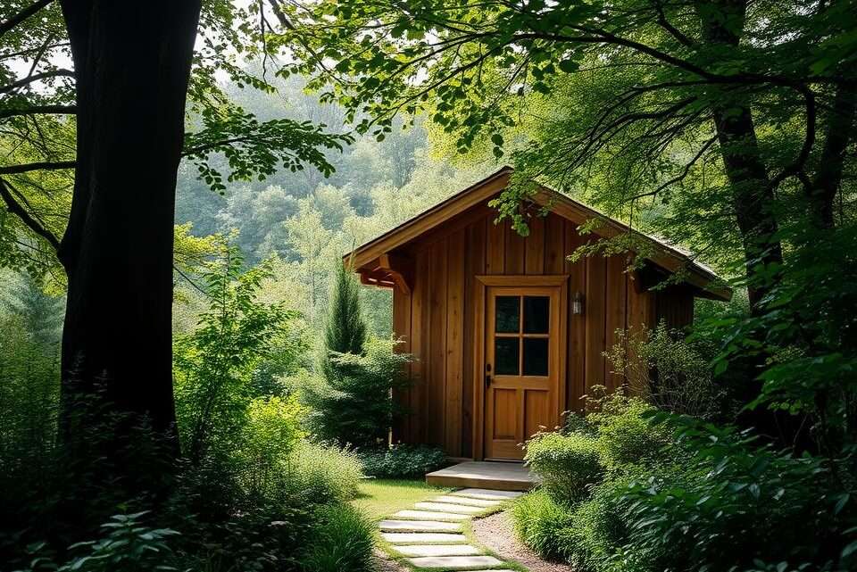 Kann sich ein Holz-Gartenhaus ausdehnen oder schrumpfen