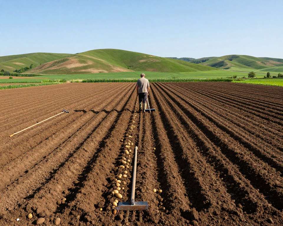 Kartoffelanbau Bodenvorbereitung