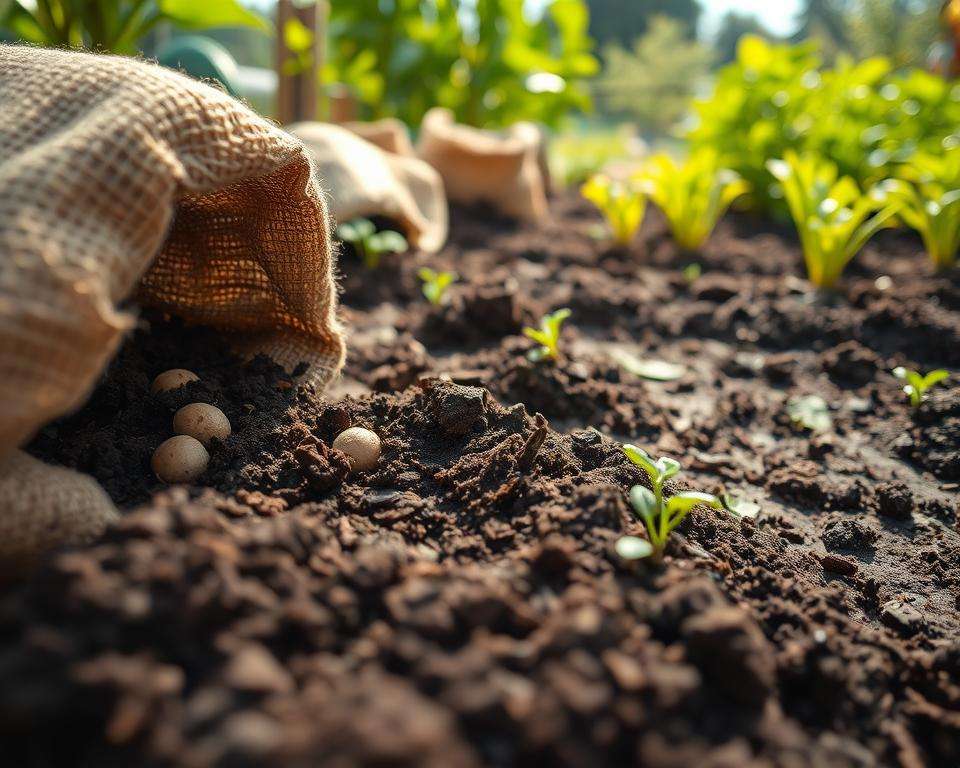 Kartoffeln anhäufeln Sack Technik